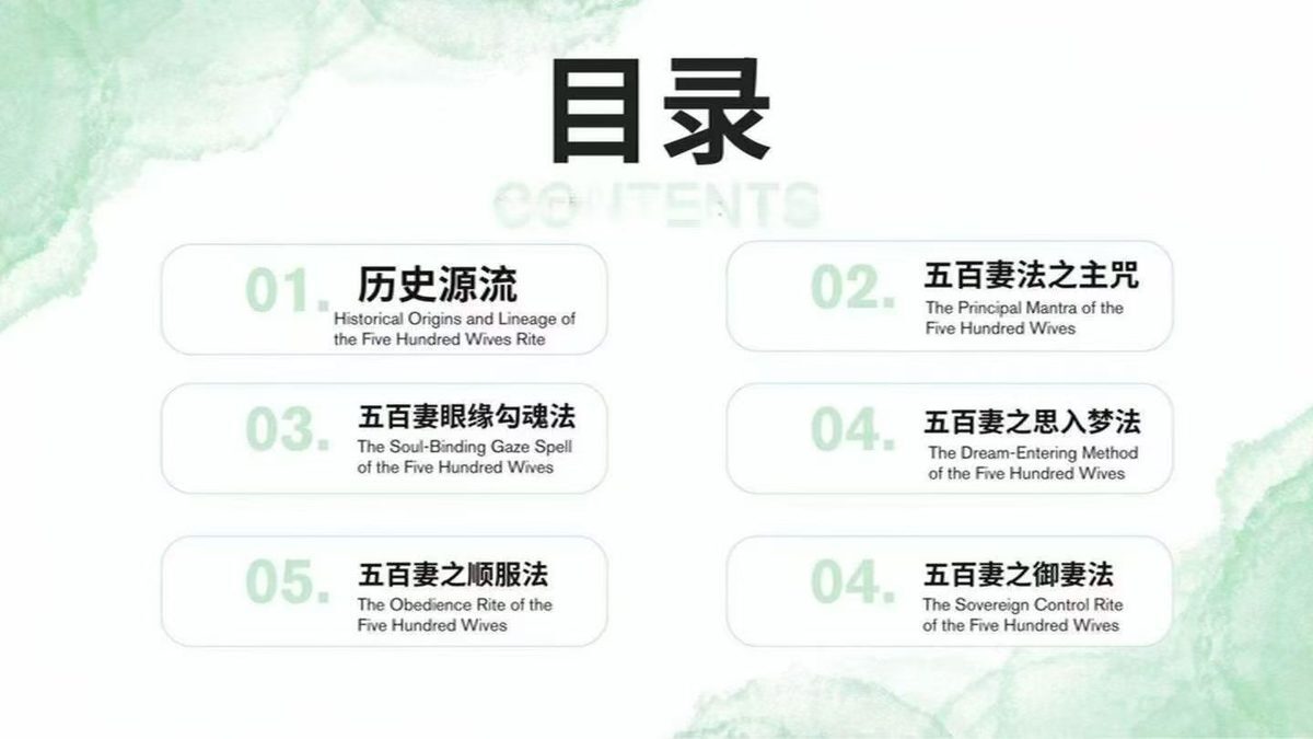 秘法书籍《​婆罗门五百妻秘法》(图2)