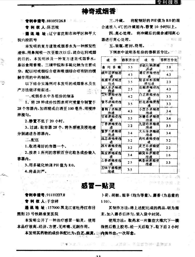 中医书籍《医药专利拔萃》(图9) 中医书籍《医药专利拔萃》(图9)