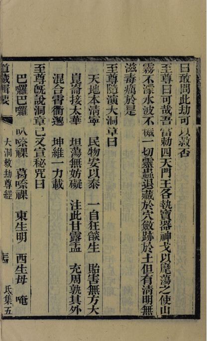 道家古籍《元始天尊説十经合集》(图6)