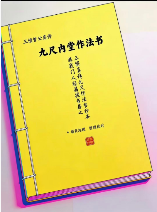 风水书籍《​地理真传秘本 三僚曾公真传 九尺内堂作法书》曾文辿(图1)