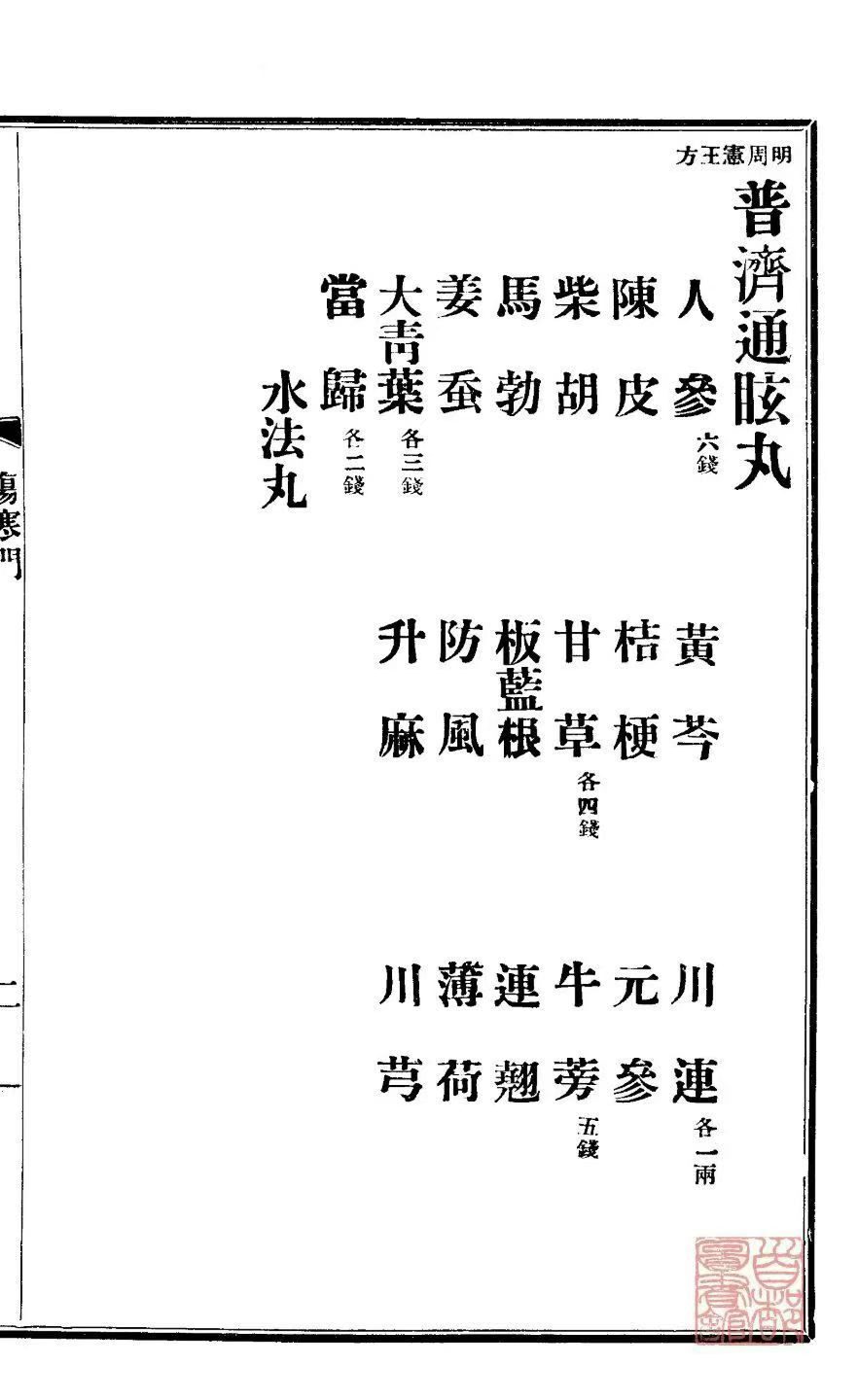中医方书古籍《​京师药行商会配方》(图3)