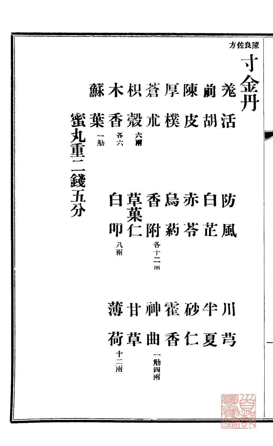 中医方书古籍《​京师药行商会配方》(图7)