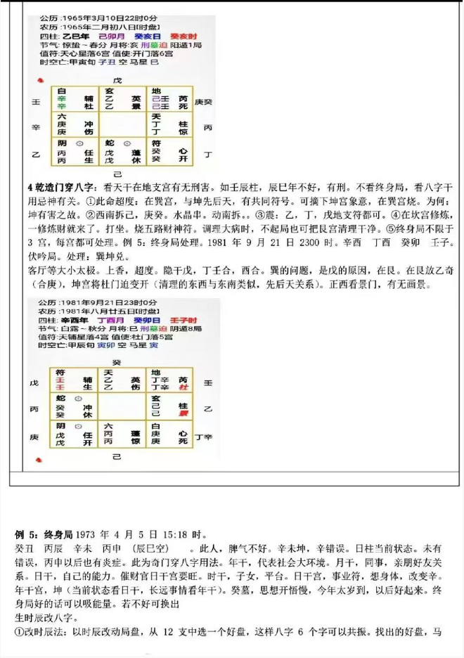 奇门书籍《​乾坤阴盘奇门》(图3)