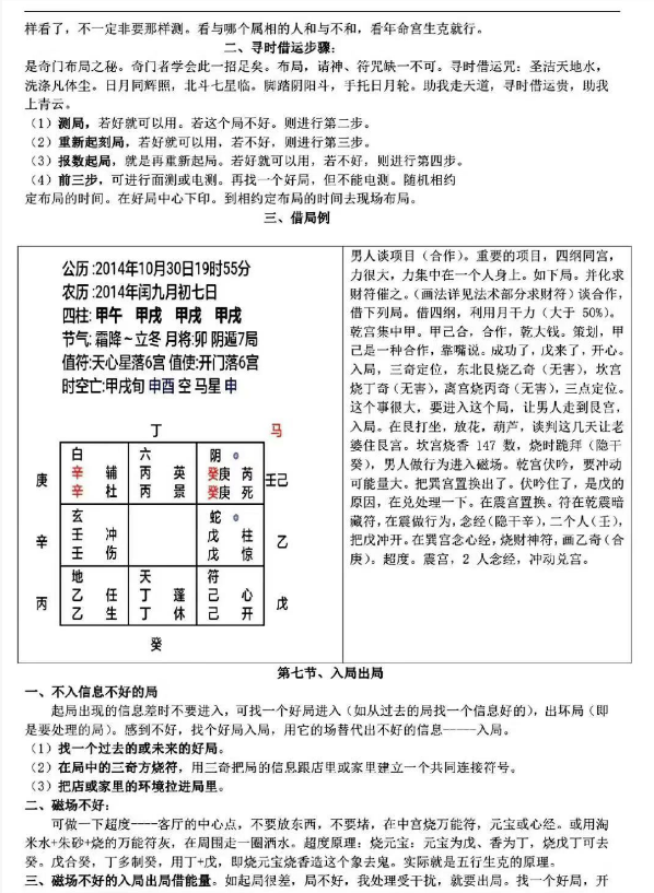 奇门书籍《​乾坤阴盘奇门》(图5)