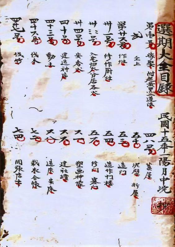 风水择日古籍《​选期要录 良期切要》(图3)