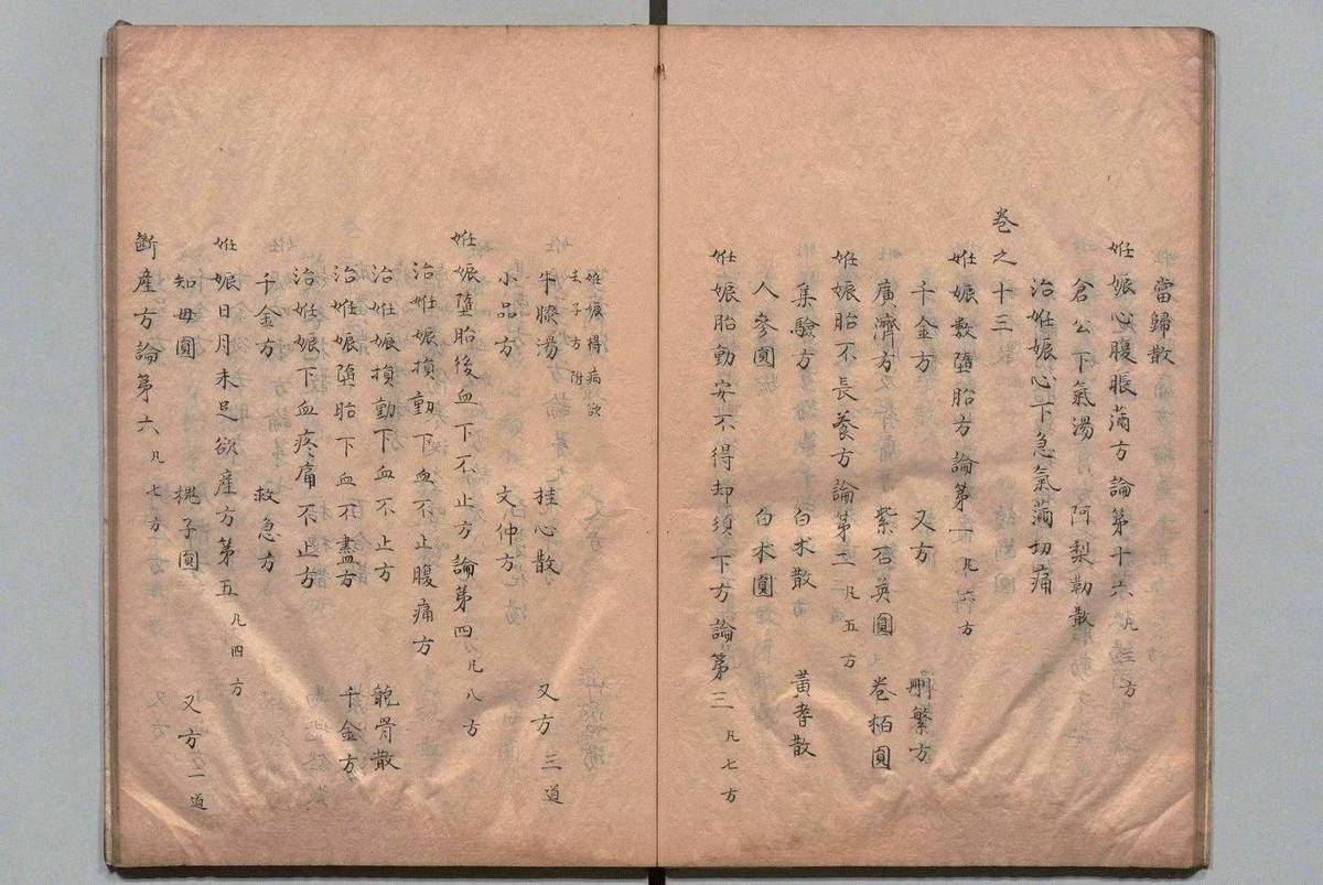 中医方书古籍《​妇人大全良方》(图5)
