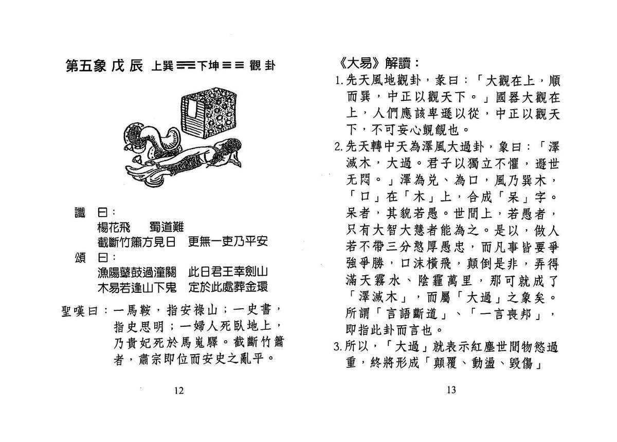 占卜书籍《​大易解读推背图》星云山人(图5)