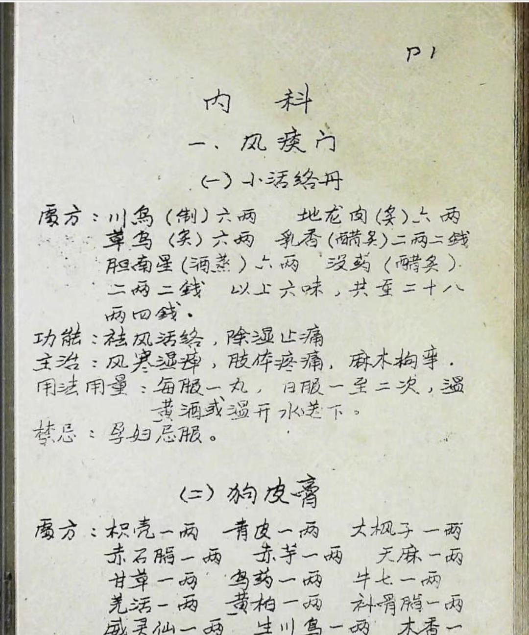 中医书籍《​中医成方手册》(图6)