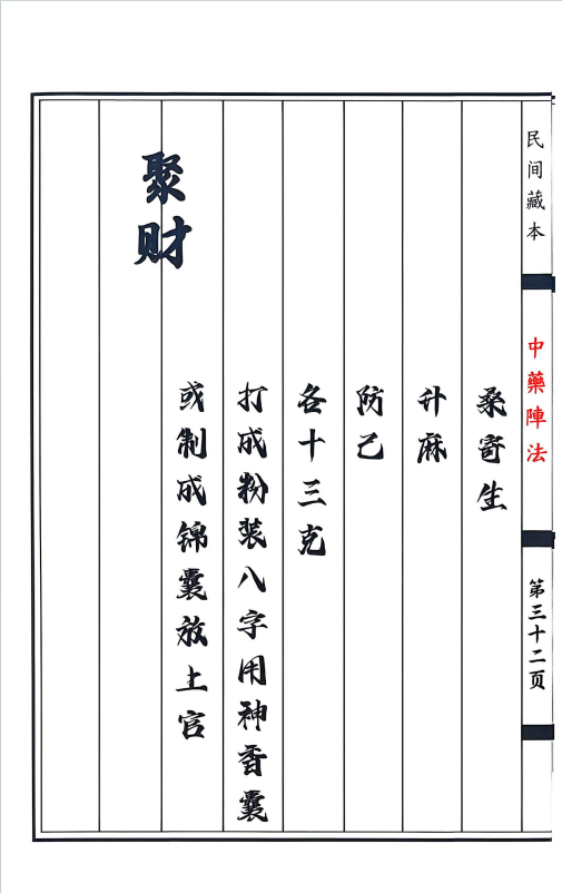道医书籍《中药阵法》(图9)