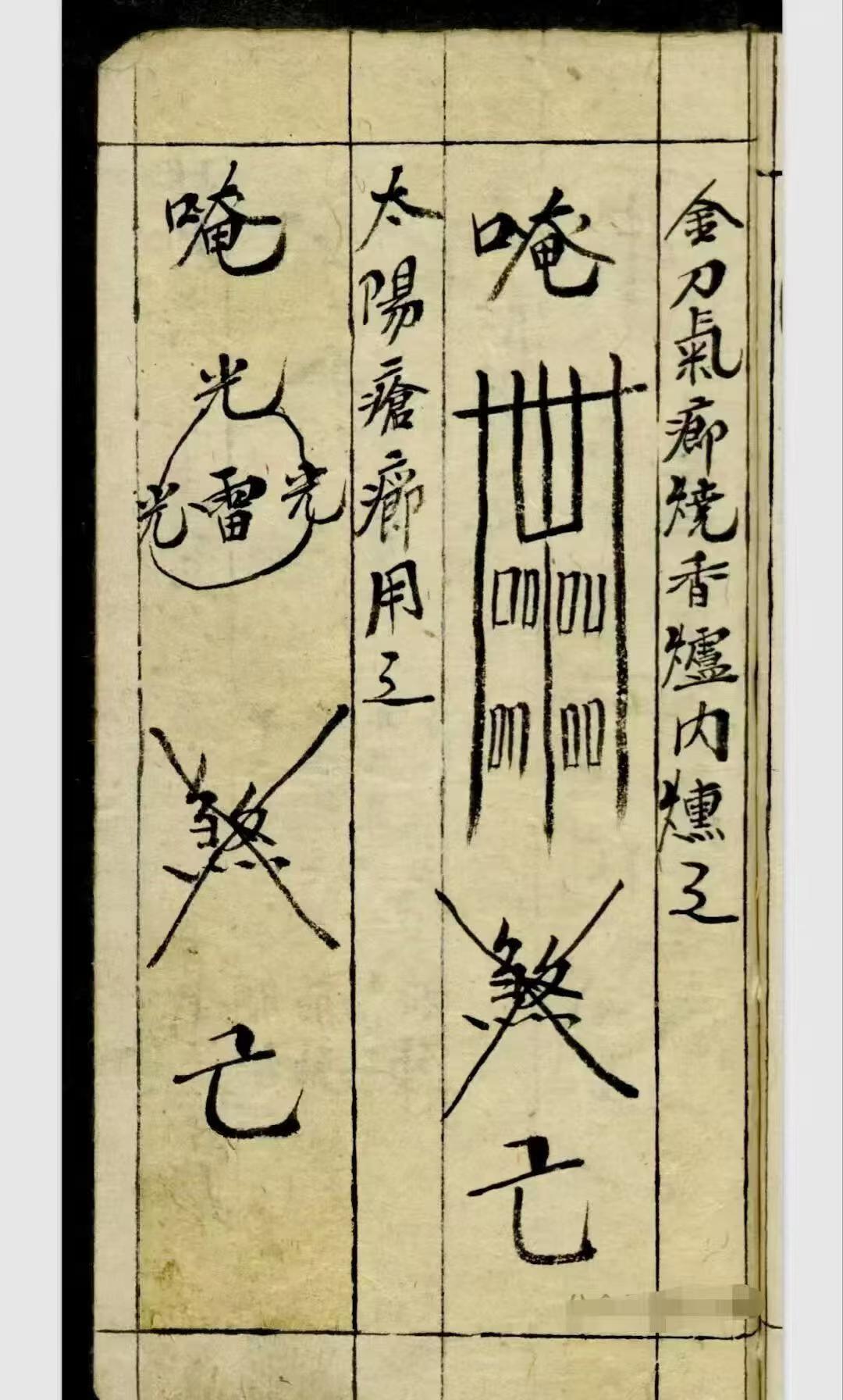 道家秘法古籍《​天师神符治百病镇百事凶》(图4)