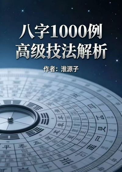 八字命理书籍《​八字1000例 高级技法解析》淮源子