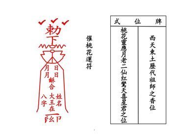 道家科仪书籍《​催桃花运科》