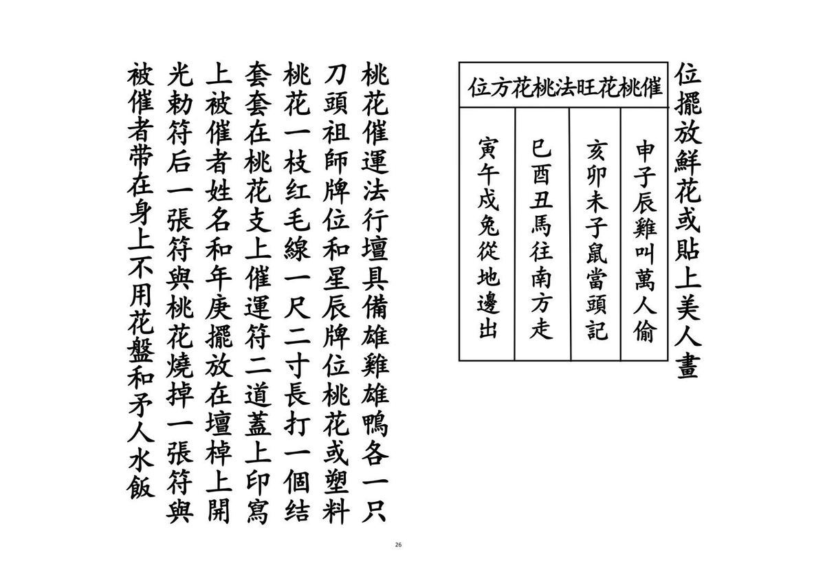 道家科仪书籍《​催桃花运科》(图9)
