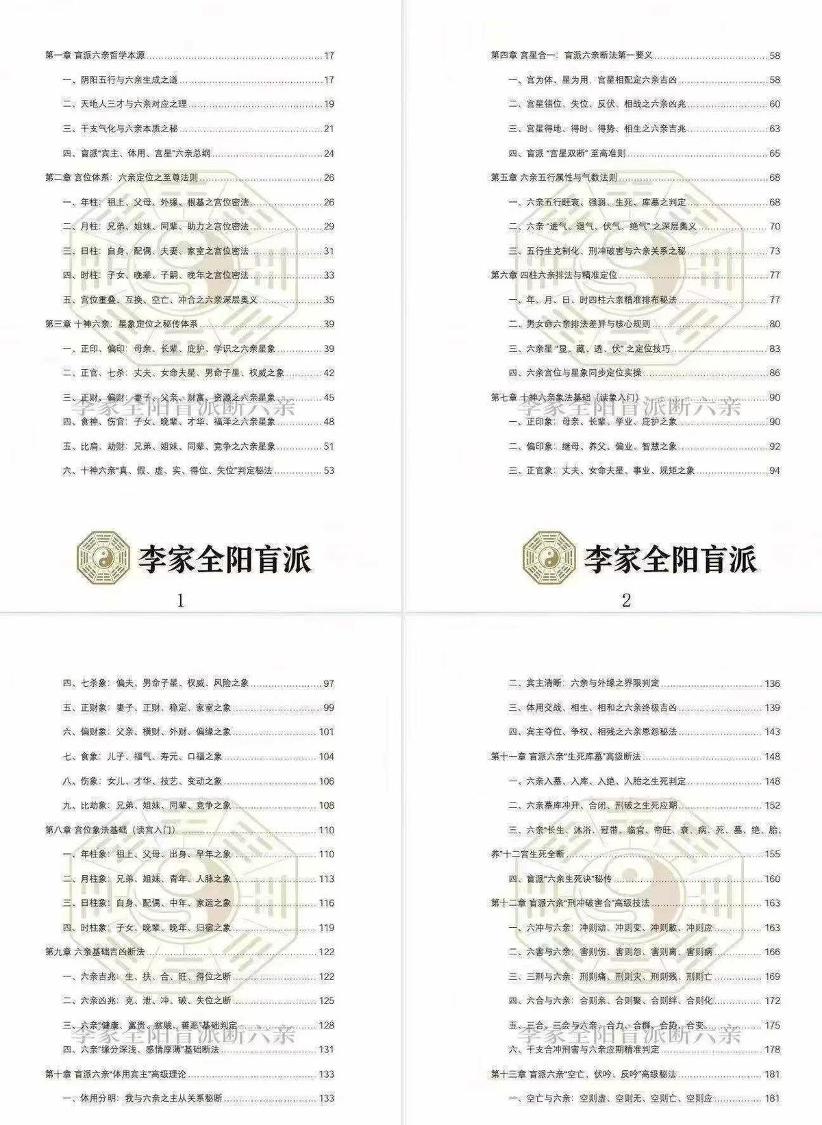 八字命理书籍《​李家全阳盲派六亲断弟子班秘训书籍》李安民(图6)