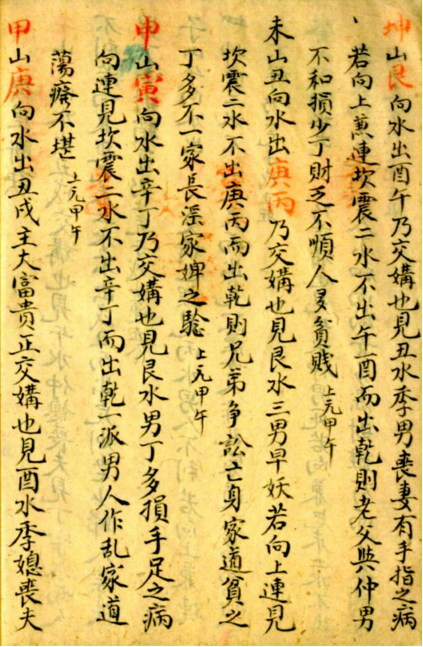 风水古籍《挨星秘图》(图2)