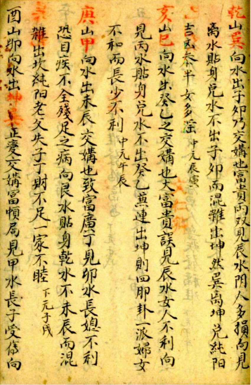 风水古籍《挨星秘图》(图5)