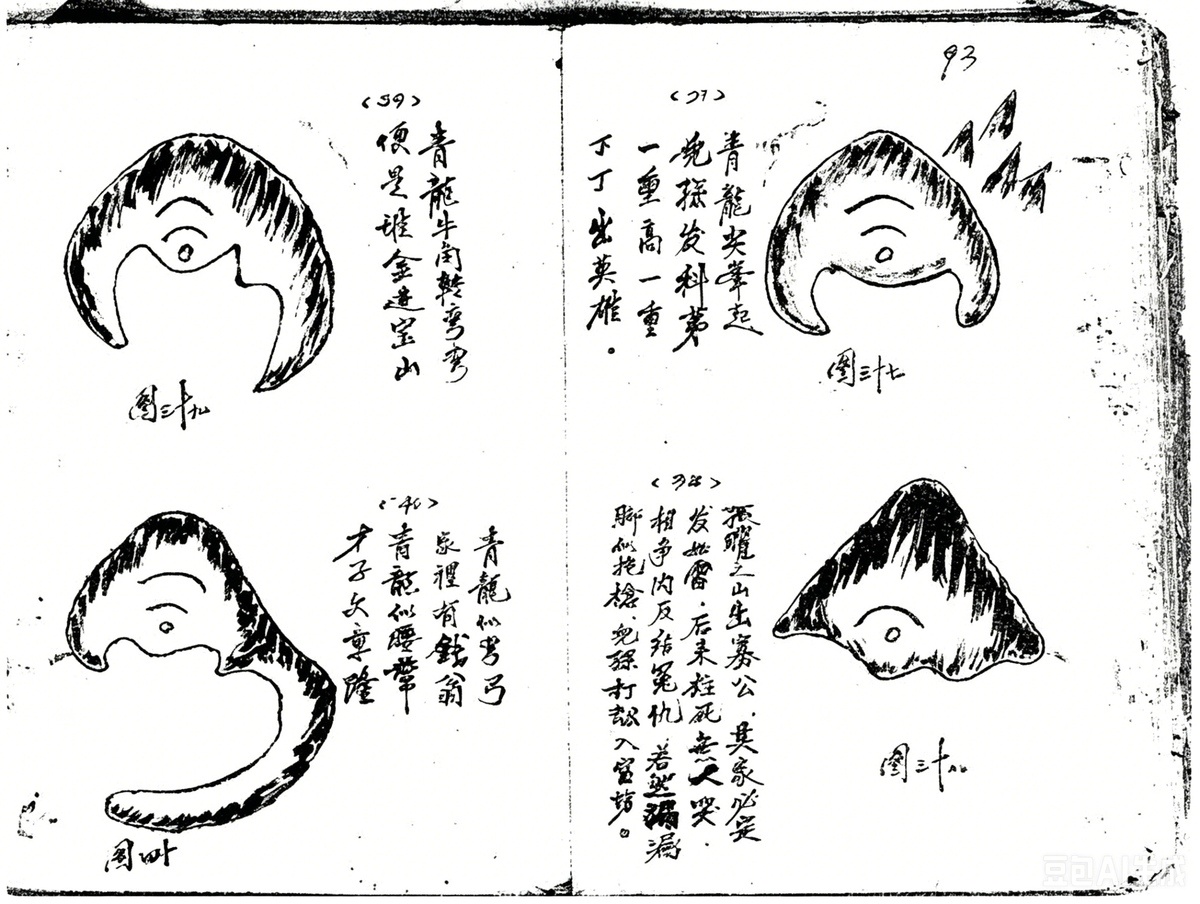 风水古籍《​江西地理素称名师》(图7)
