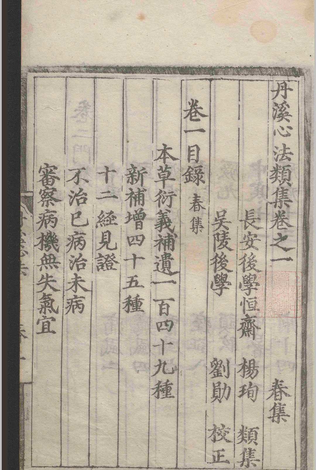 中医古籍《丹溪心法类集》(图3)