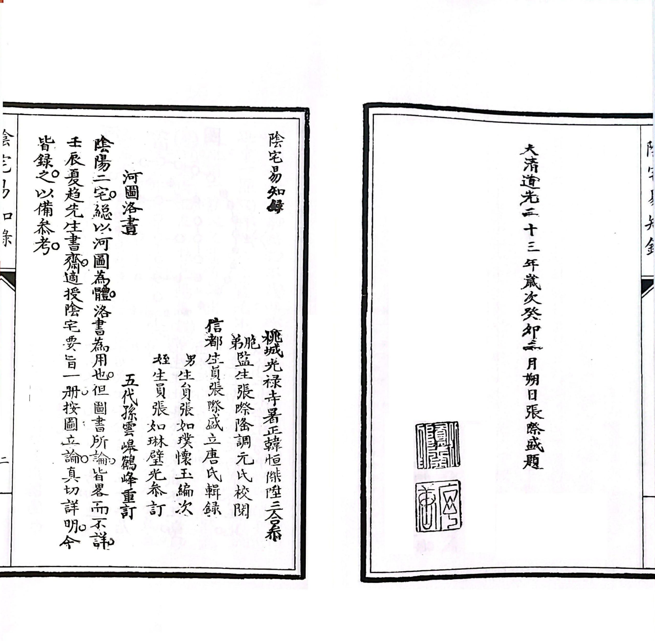 风水古籍《阴阳二宅易知录》校本(图3)