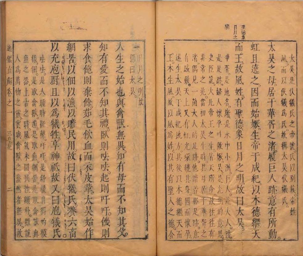 通鉴直解 28卷 明张居正撰 明天启10年刊本(图7)
