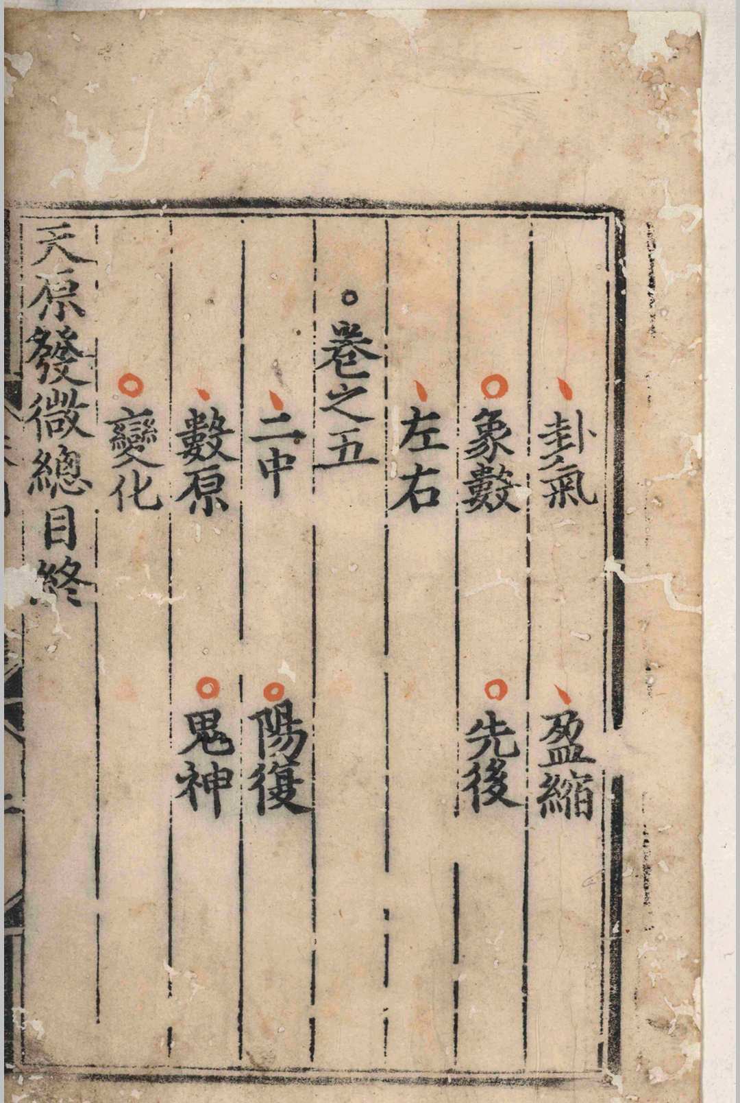天原发微.五卷.图.一卷.篇目名义.一卷.问答节要.一卷.鲍云龙.鲍宁.明天顺五年.刻本(图5)