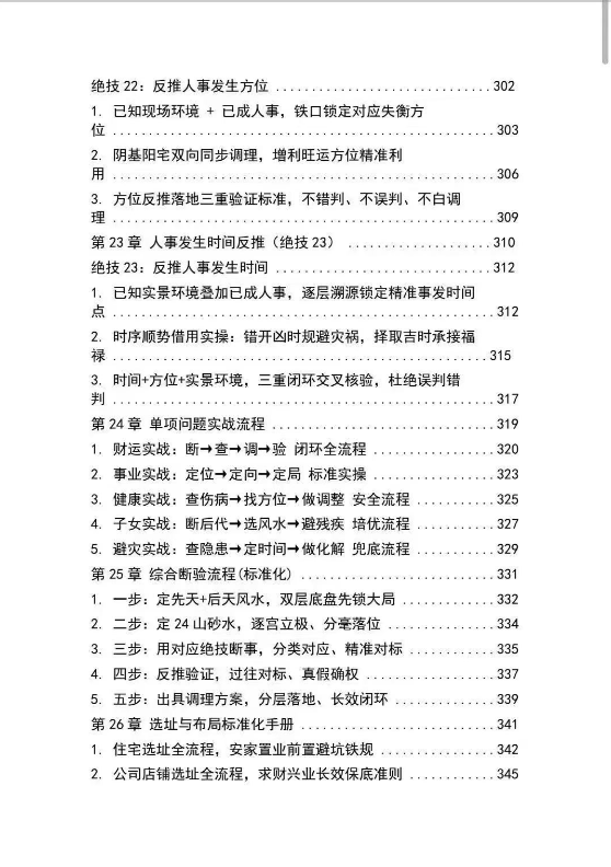 风水书籍《吕氏风水23绝技》(图6)