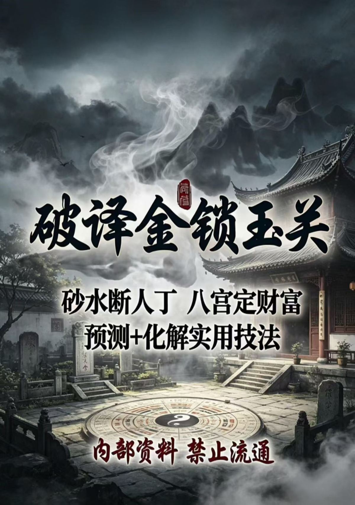 风水书籍《​破译金锁玉关》(图1)