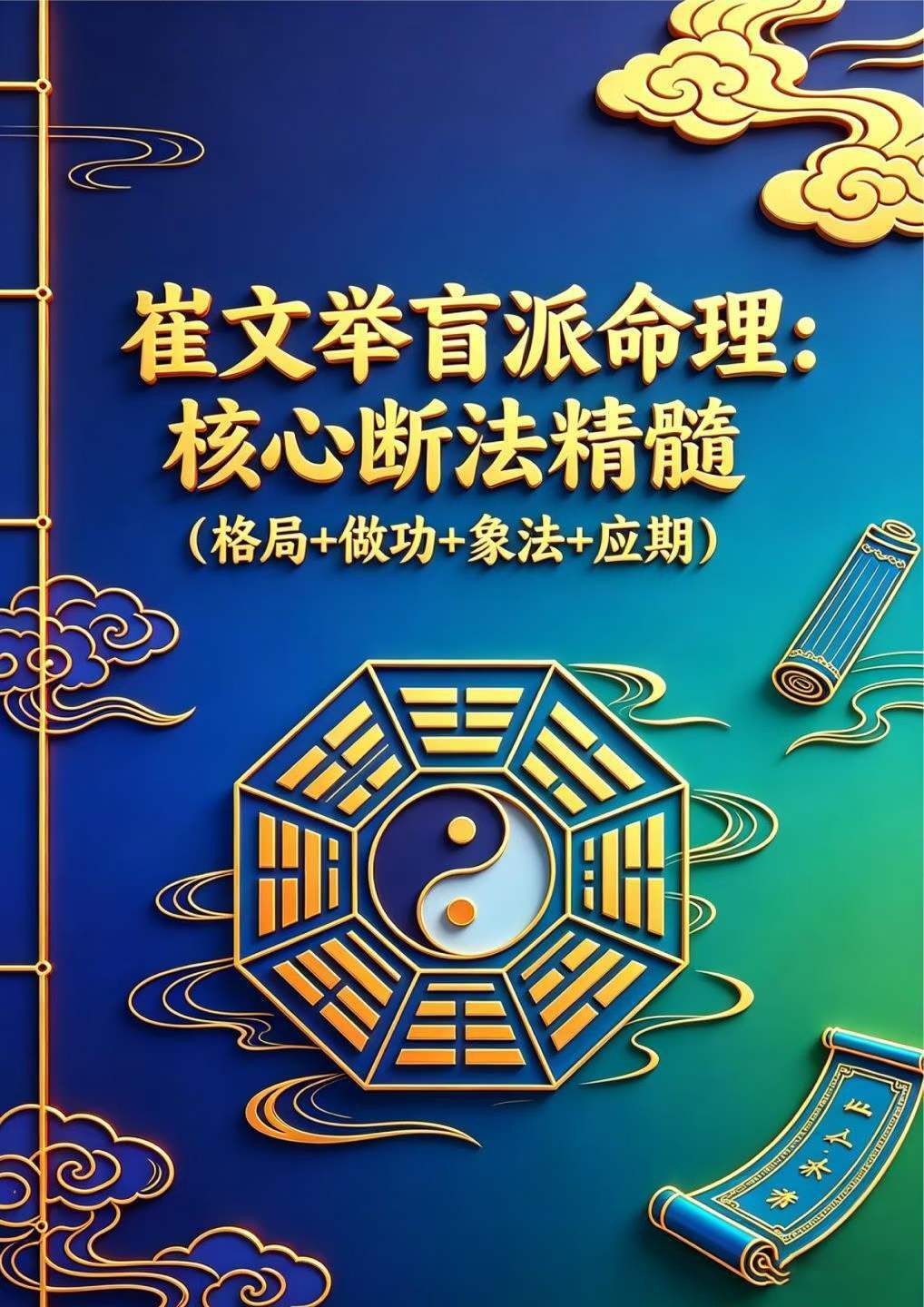 八字命理书籍《崔文举盲派八字命理核心断法精髓-格局+做功+象法+应期》(图1)