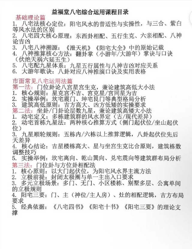 风水书籍《​益福堂八宅阳宅讲义》(图2)