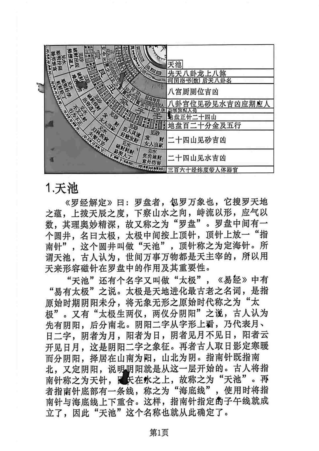 风水书籍《​杨公地理操作盘》(图3)