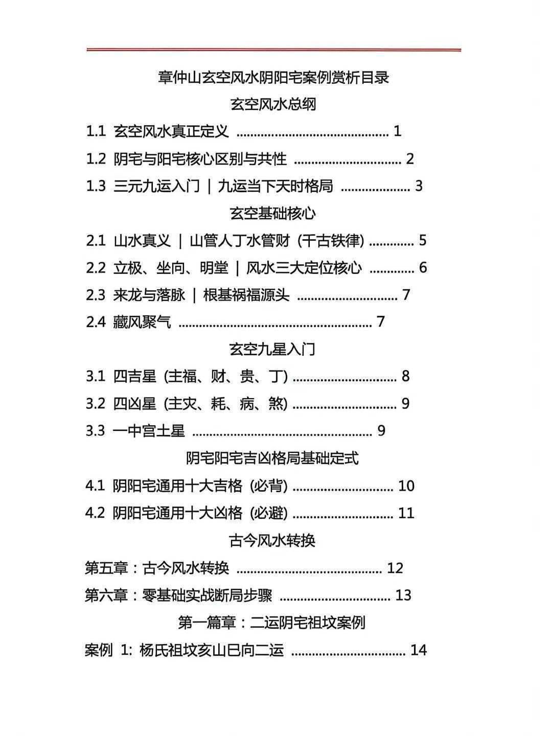 风水书籍《章仲山玄空阴阳宅案例解》(图2) 风水书籍《章仲山玄空阴阳宅案例解》(图2)