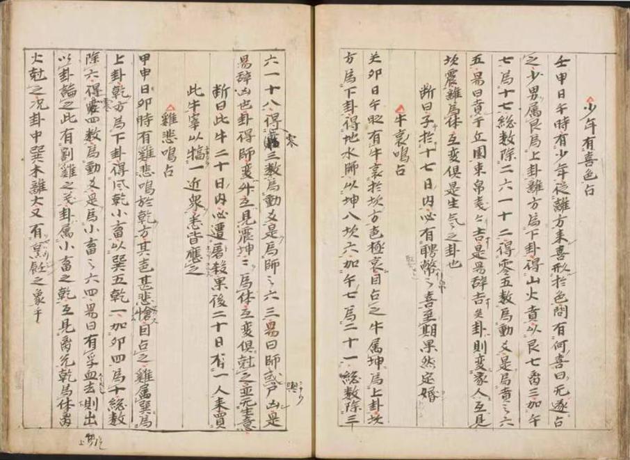 梅花易数古籍《传邵康节先生心易梅花》(图9)