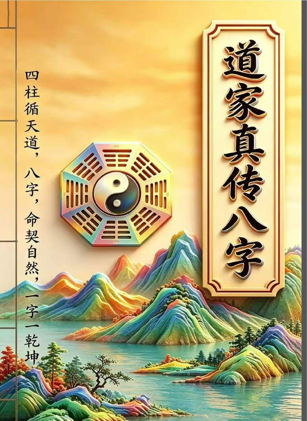 八字命理书籍《道家真传八字》(图1)