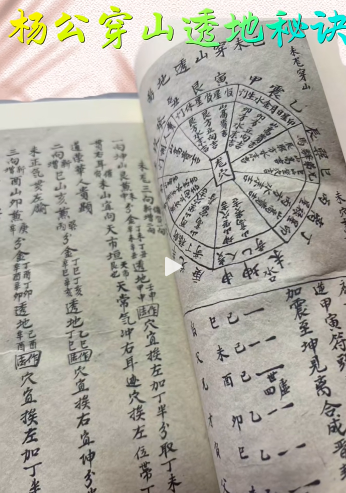 风水古籍《​杨公穿山透地秘诀》(图6)