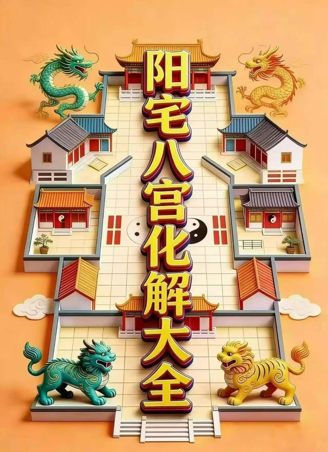 风水书籍《​阳宅八宫化解大全》(图1)