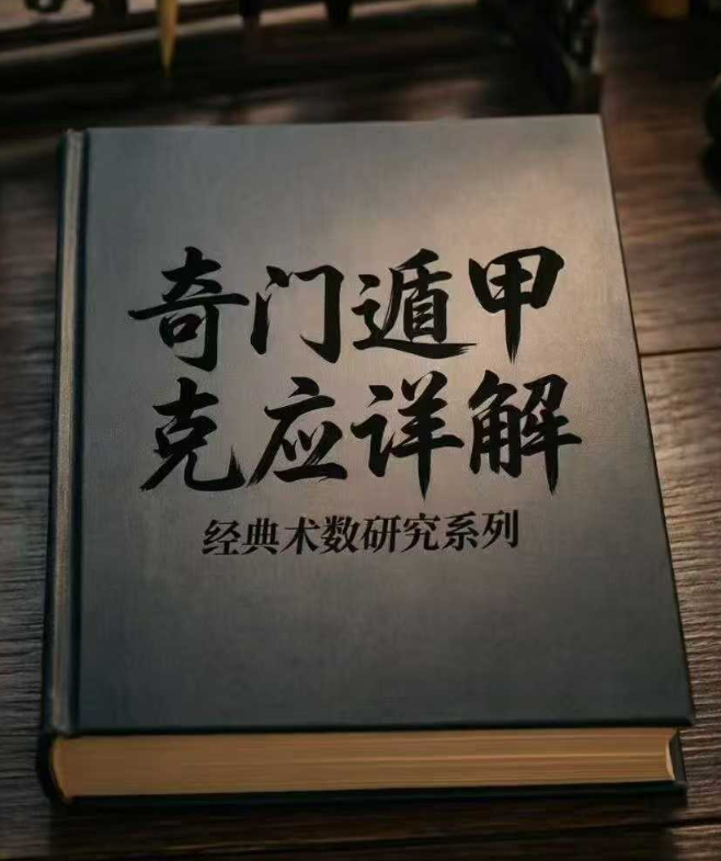奇门书籍《奇门遁甲克应详解》(图1)