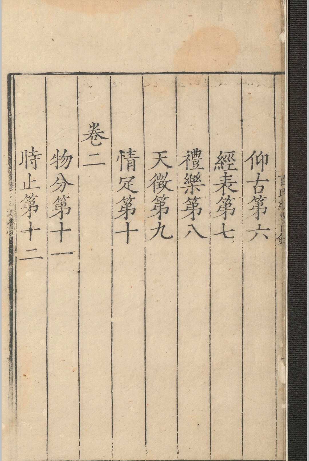 百氏统要.四卷.张烈文.明嘉靖(图2)
