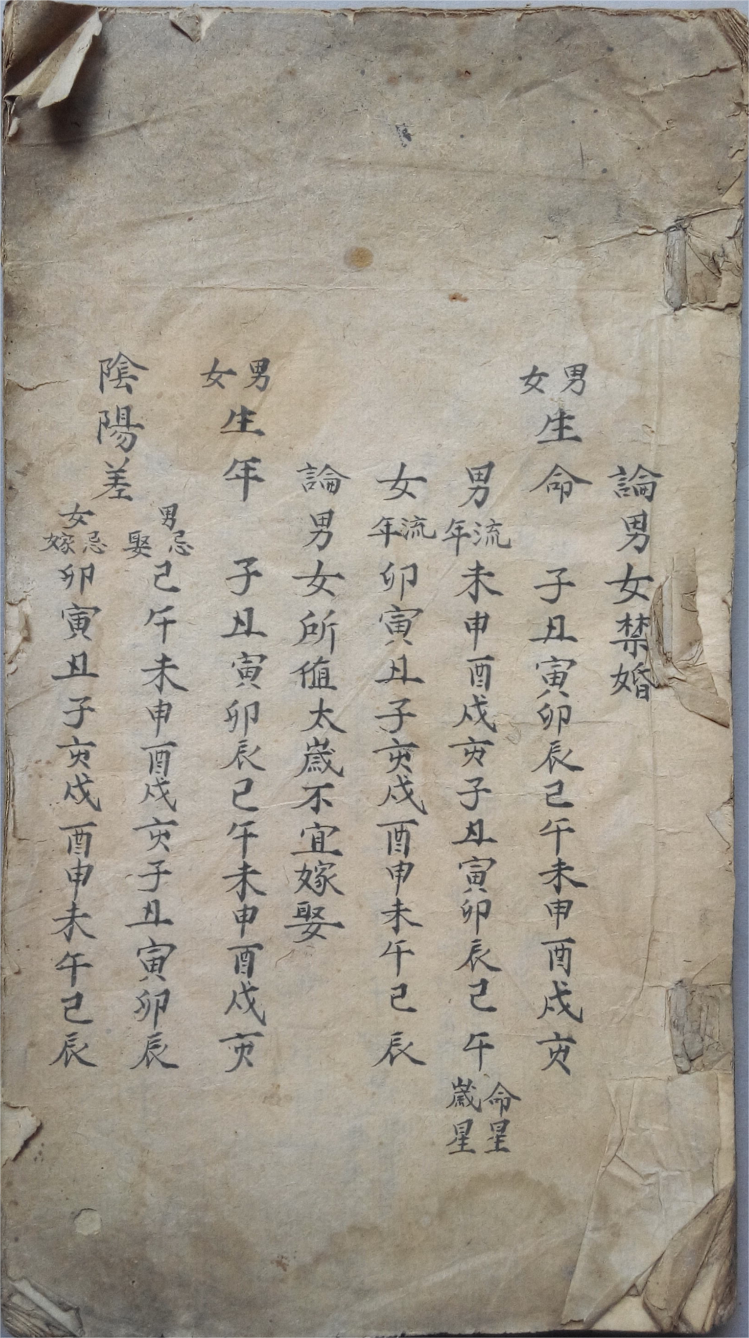 择吉择日古籍《择吉择日》(图1)