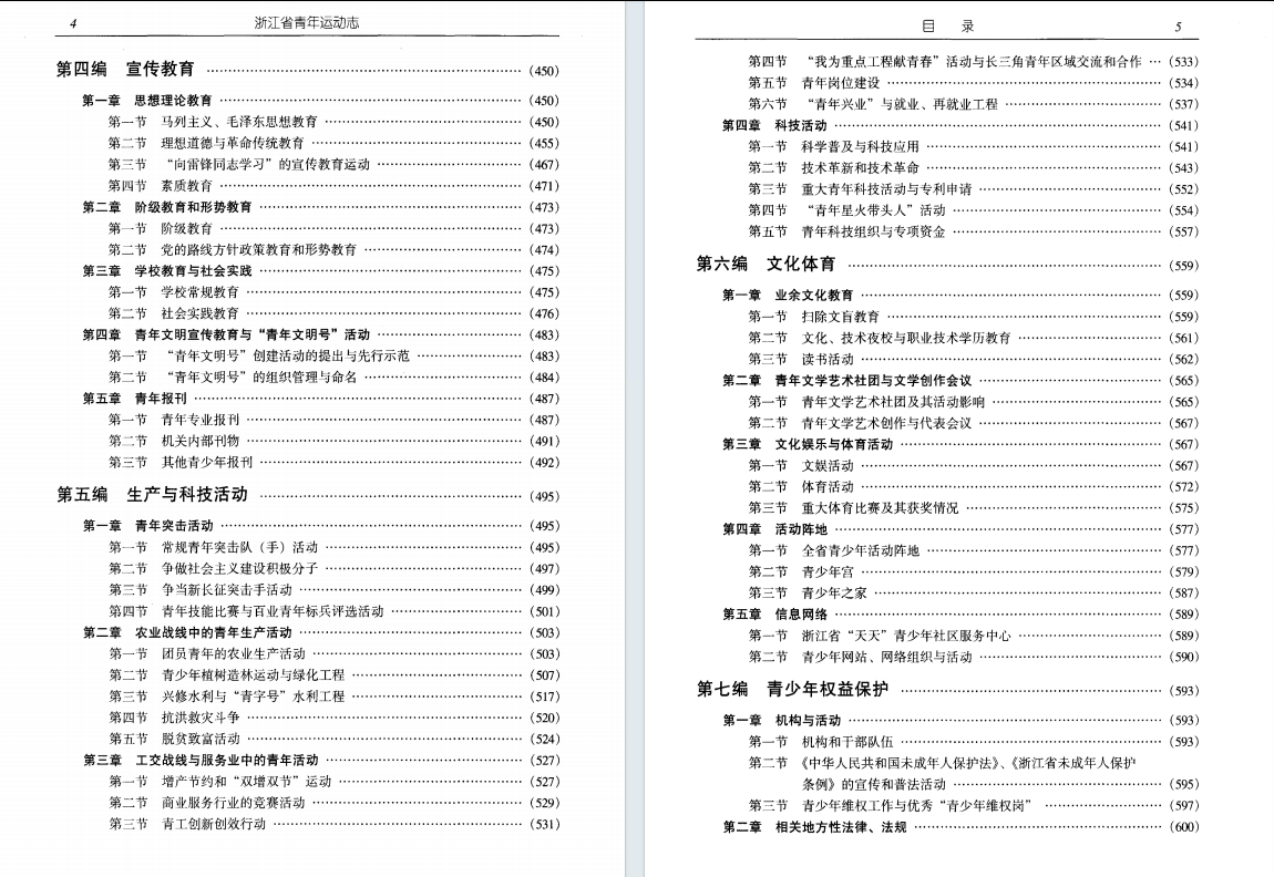 浙江省青年运动志(试行本)(图4)