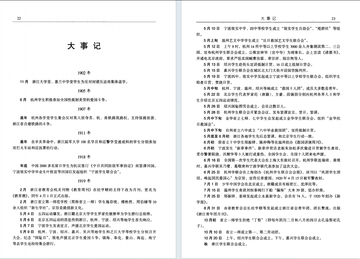 浙江省青年运动志(试行本)(图7)
