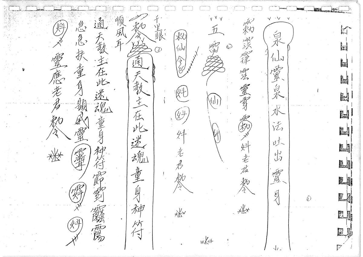 秘法书籍《​茅山求童符》(图1)