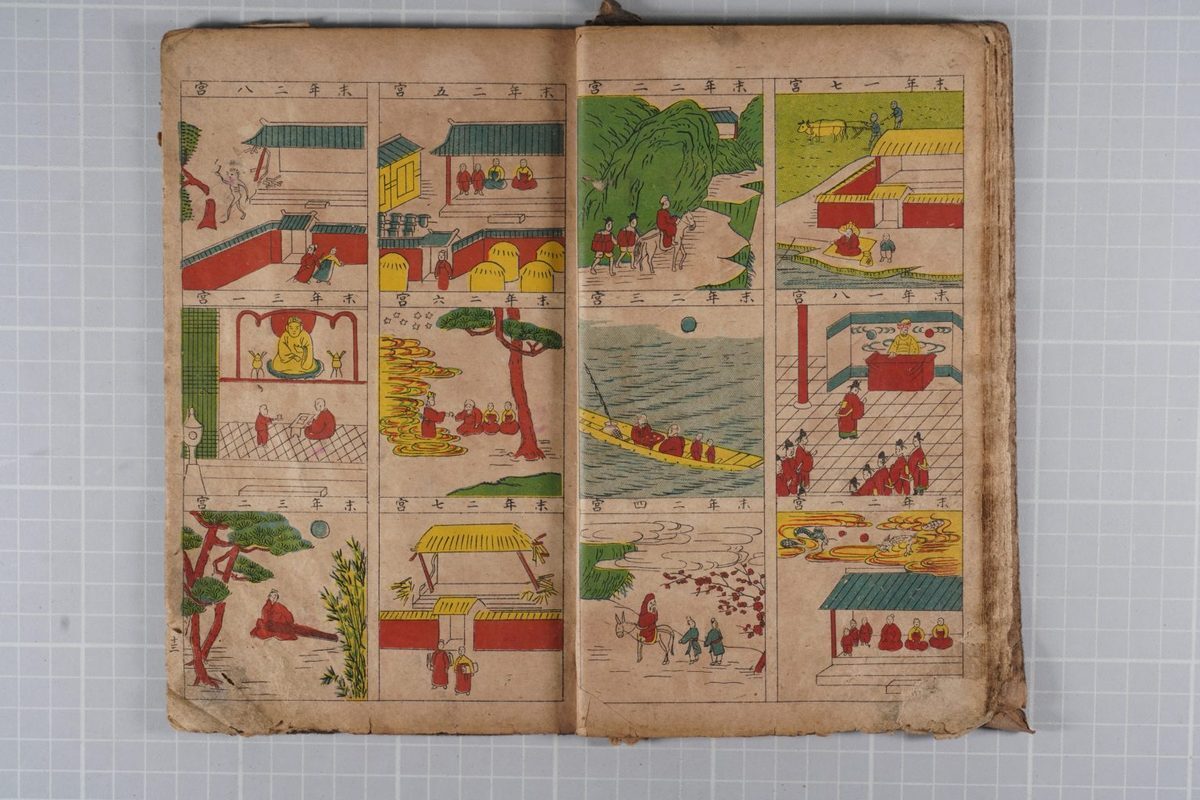 八字命理古籍《画周易 四柱自解册》(图7)