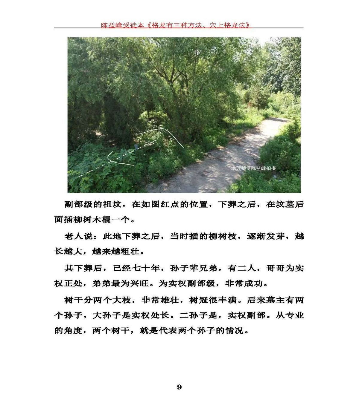 风水书籍《​迁坟下葬、地理专业的操作》《龙有三种方法、穴上格龙法》陈益峰(图3)