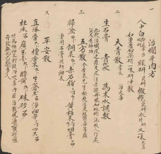 中医方书古籍《秘传经验良方诸病》(图6)