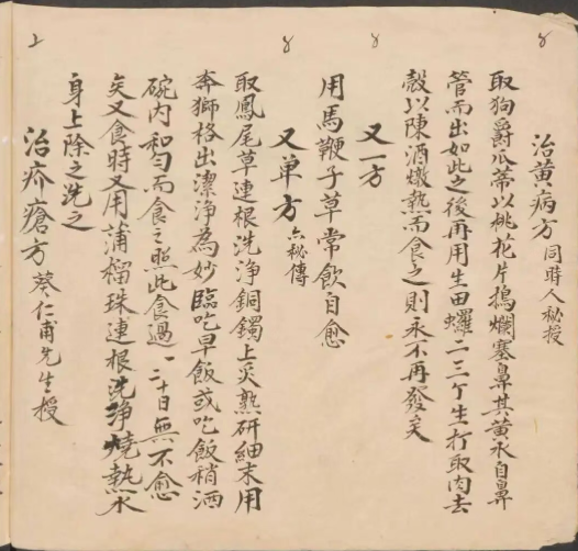 中医方书古籍《秘传经验良方诸病》(图7)