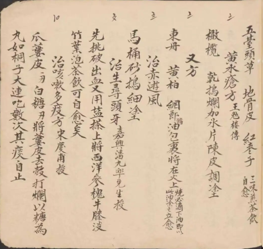 中医方书古籍《秘传经验良方诸病》(图8)