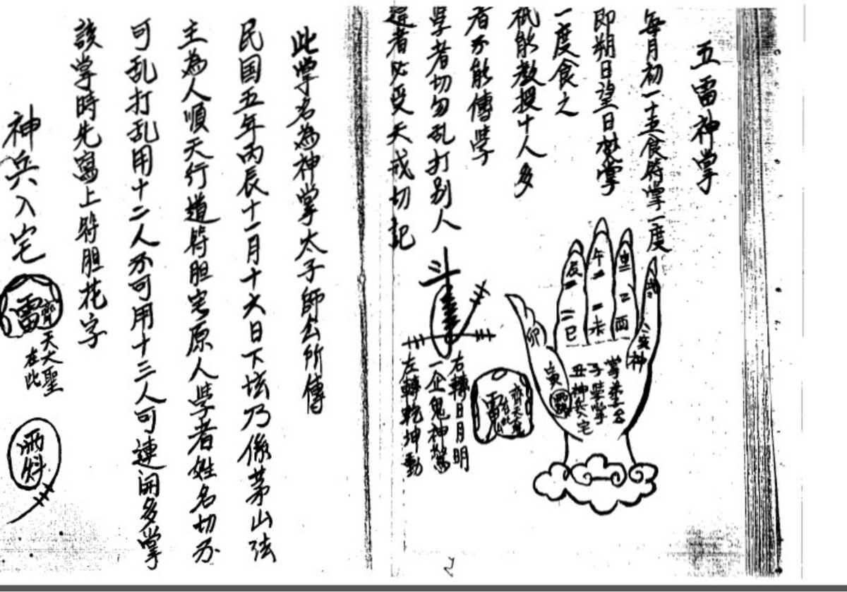 道家符咒书籍《​茅山符咒综合》(图3)