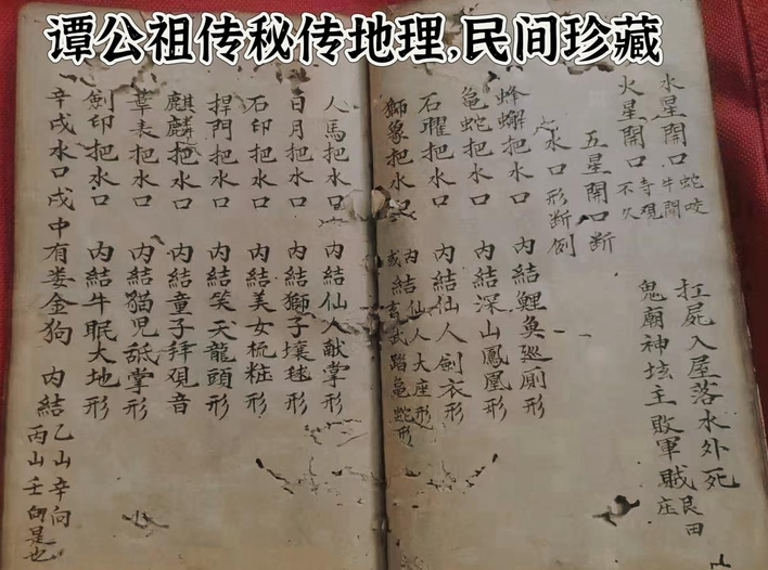风水古籍《谭公祖传秘传地理》(图1)