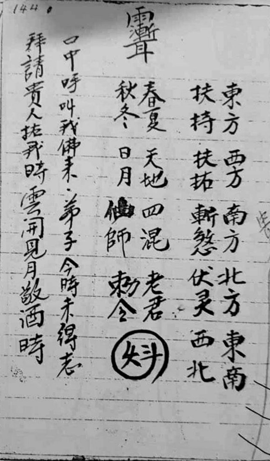 民间秘法书籍《茅山狗头神符》(图7)