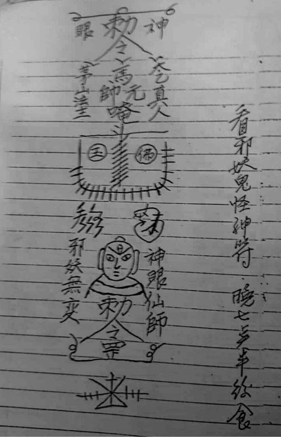 民间秘法书籍《茅山狗头神符》(图10)